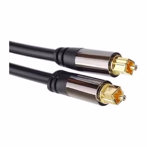 PremiumCord Kabel Toslink M/M, OD:6mm, Gold design 2m