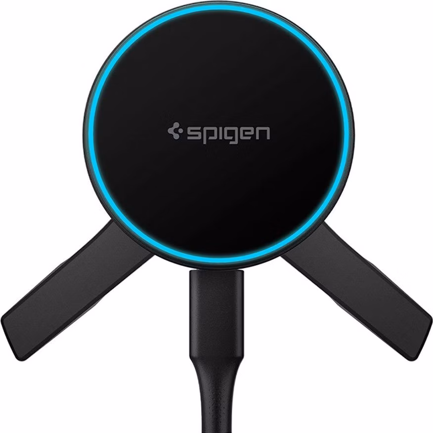 Spigen Essential MagSafe Wireless Car Charger Qi2 15W - Black