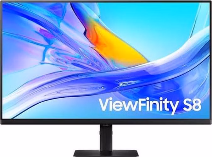 SAMSUNG MT LED LCD monitor 32" ViewFinity S8 (S80UD) VA,3840x2160,5ms,350cd/m2,3000:1,DP,HDMI,3xUSB,USB-C,RJ45,Pivot