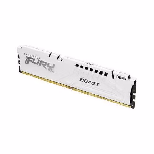 KINGSTON 64GB 5600MT/s DDR5 CL40 DIMM (Kit of 2) FURY Beast White XMP