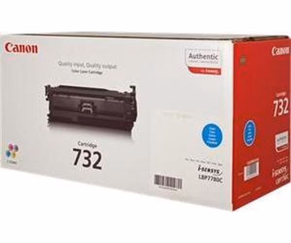 Canon originální toner 732 C azurový, kapacita 6400 stran