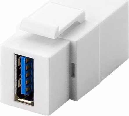 PremiumCord Keystone Modul 2x USB3.0 female, šířka 18,3 mm