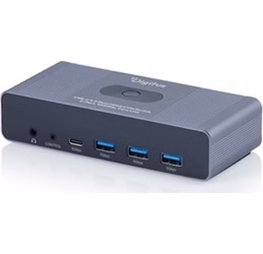 DIGITUS DS-12856 KVM Switch, 2portový, HDMI, USB 4K60Hz, Core Line