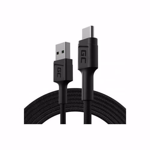 Green Cell Cable GC PowerStream USB-A - USB-C 200cm quick charge Ultra Charge, QC 3.0
