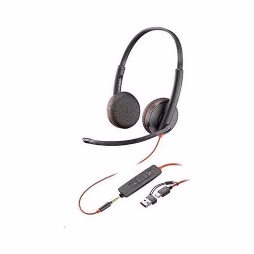 HP Poly BW 3225 USB-C HS +3.5mmP +USB-C/A