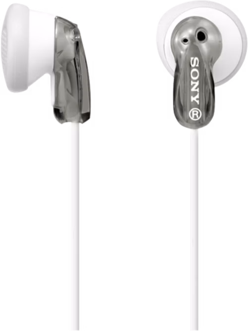 SONY MDR-E9LPH - Sluchátka do ucha, 13,5 mm budicí jednotka, neodymový magnet, kabel 1,2 m, barva šedá
