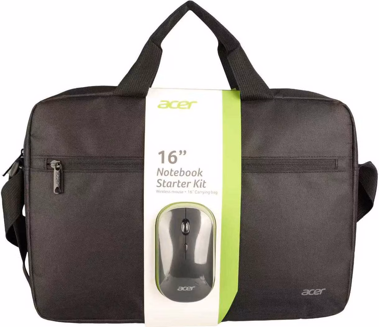 ŠTARTOVACIA SÚPRAVA ACER NTB 15.6" BATOH ABG950 ČIERNY A BEZDRÔTOVÁ MYŠ ČIERNA