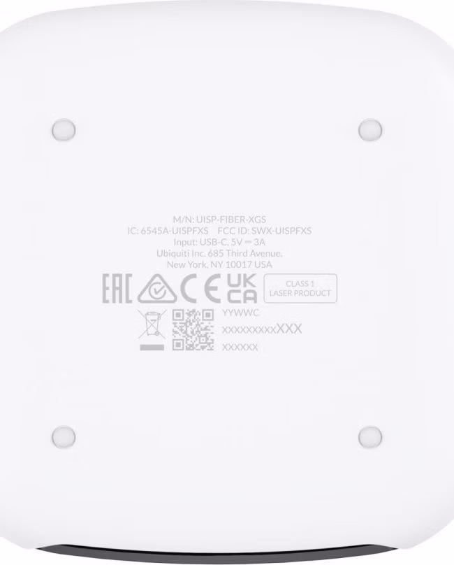 Ubiquiti UISP Fiber XGS - GPON jednotka, SC/APC port, 1x 10GbE port