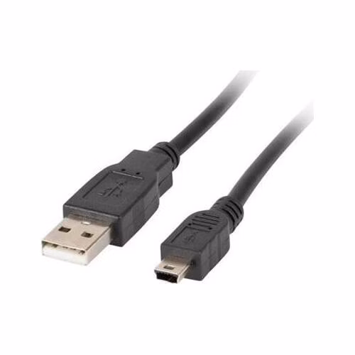 LANBERG USB MINI (M) na USB-A (M) 2.0 kabel 1,8m, černý (CANON)