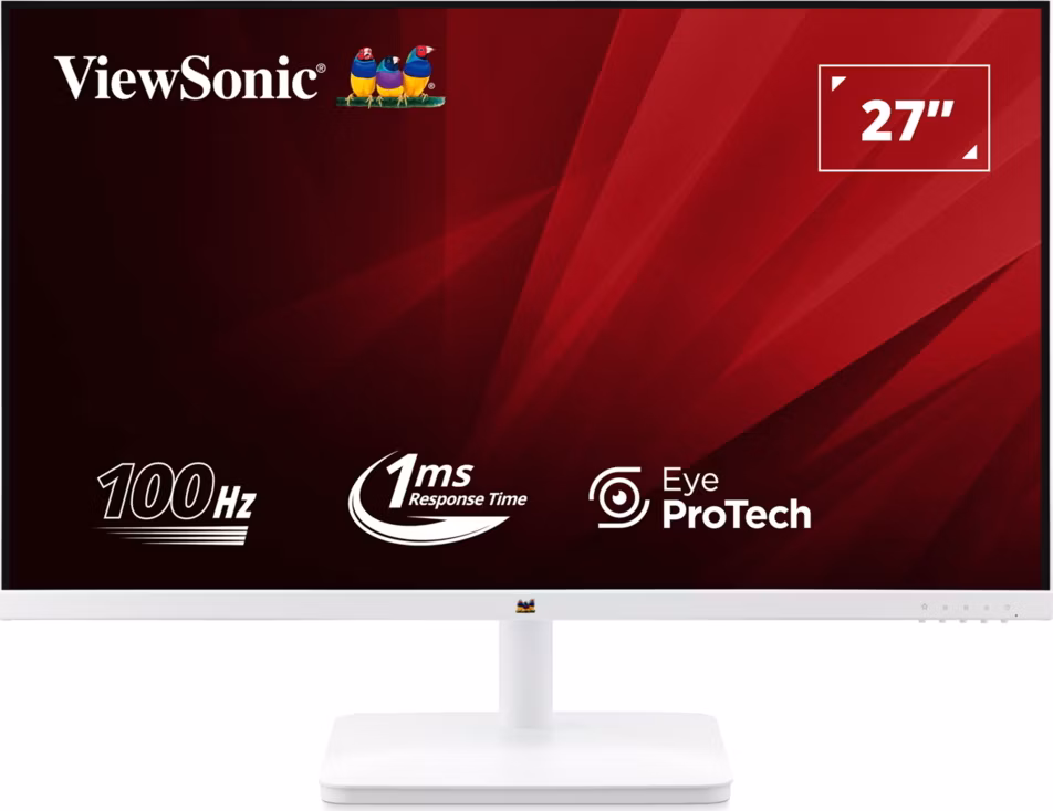ViewSonic VA2732-H-W-2  27" 16:9  1920 x 1080 SuperClear® IPS monitor, VGA and HDMI, 1ms 100Hz, bílý