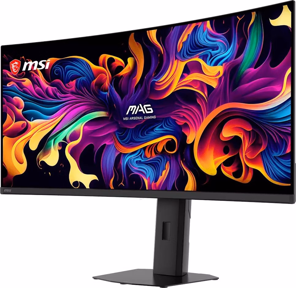 MSI Gaming MAG 341CQP QD-OLED X28/ 34"/ 3440x1440/ OLED/ 0,03ms/ 280Hz/ 300cd/m2/ 1500000:1/ HDMI/ DP/ VESA/černý