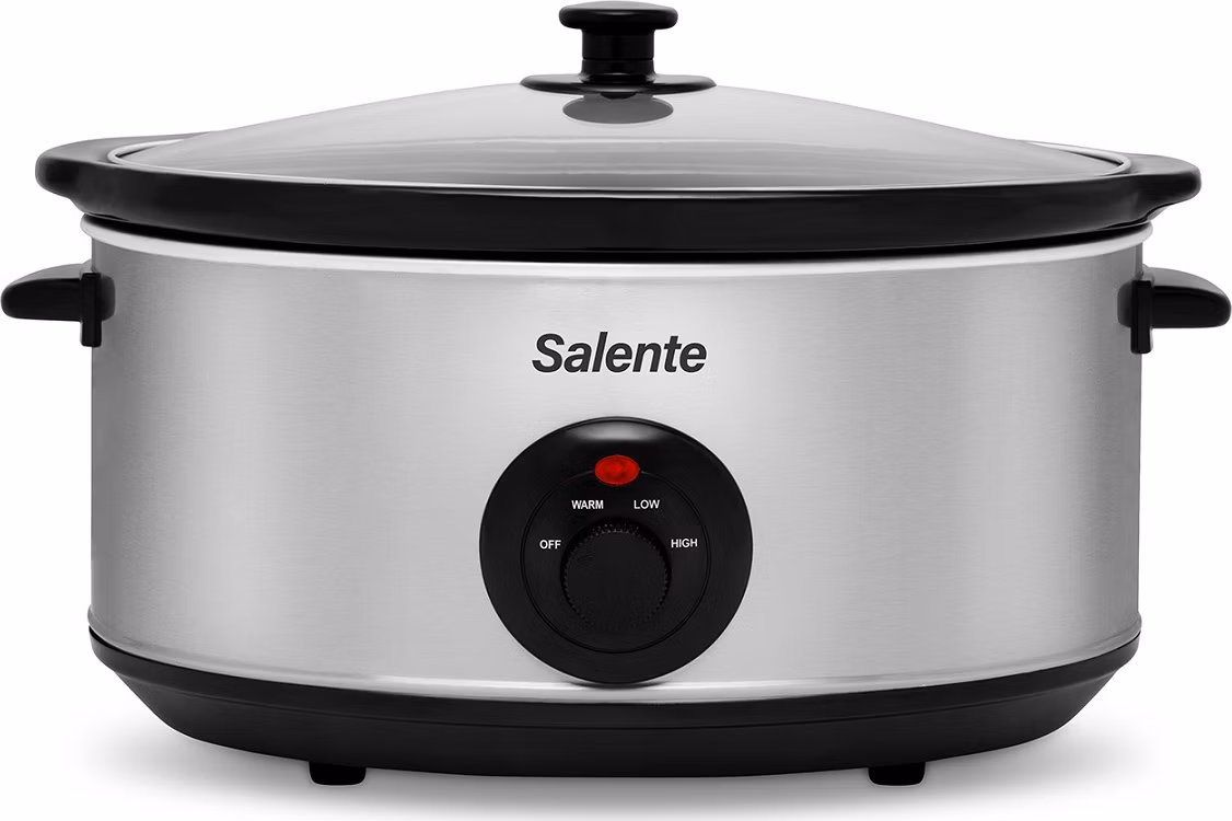 Salente HotPot, pomalý hrnec, 6,5 l, manuální ovládání, nerez