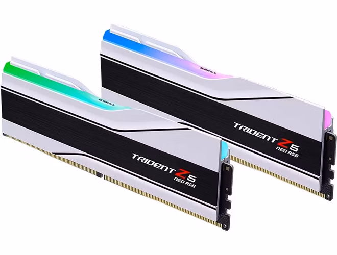 G.SKILL 32GB kit DDR5 6400 CL32 Trident Z5 Neo RGB EXPO white