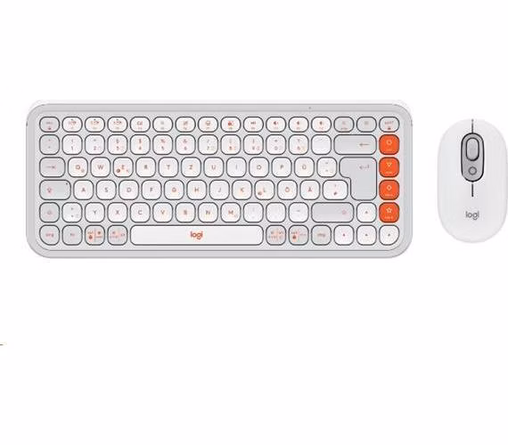 Logitech® POP ICON COMBO - OFF WHITE - US INT'L - INTNL-973
