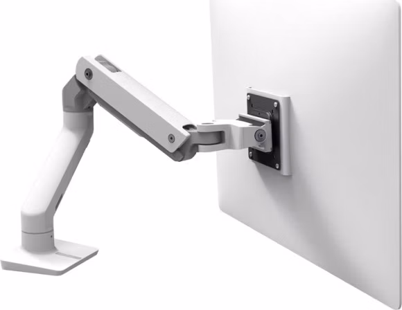 ERGOTRON HX Desk Monitor Arm, stolní rameno  max 49" monitor, bílé