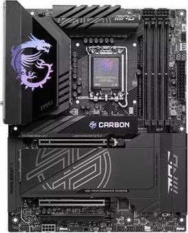 MSI MPG Z890 CARBON WIFI, Intel Z890, LGA1851, 4xDDR5, ATX