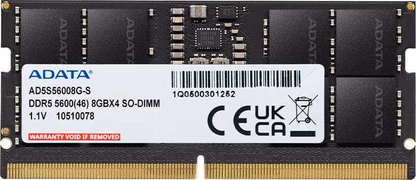 Adata/SO-DIMM DDR5/8/5600MHz/CL46/1x8GB