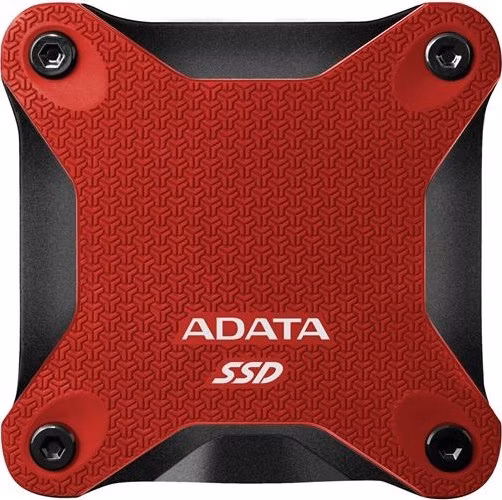 ADATA Externí SSD 2TB SD620, USB Micro-B, USB 3.2 Gen 2, R:520/W:460MB/s, červená