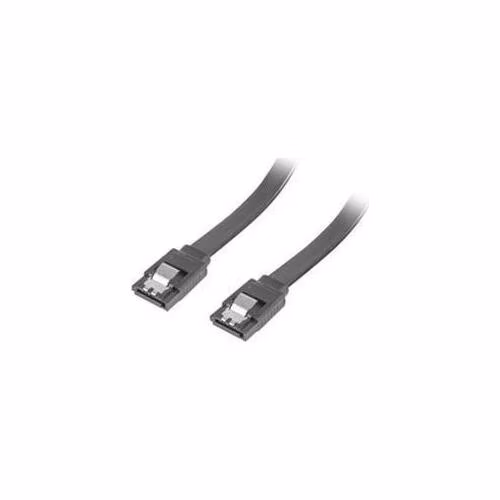 LANBERG SATA III (6GB/S) F / F kabel 30cm, kovová západka, černý