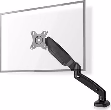 Nedis MMSISGS110BK - Full Motion Stojan Monitoru | Plynová Pružina |  1 Obrazovka | 15 - 32 " | 75x75 / 100x100