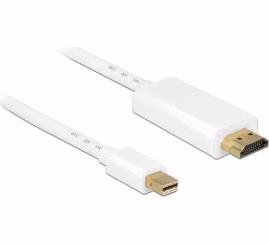 Delock kabel mini Displayport 1.1 samec > HDMI-A samec 2 m