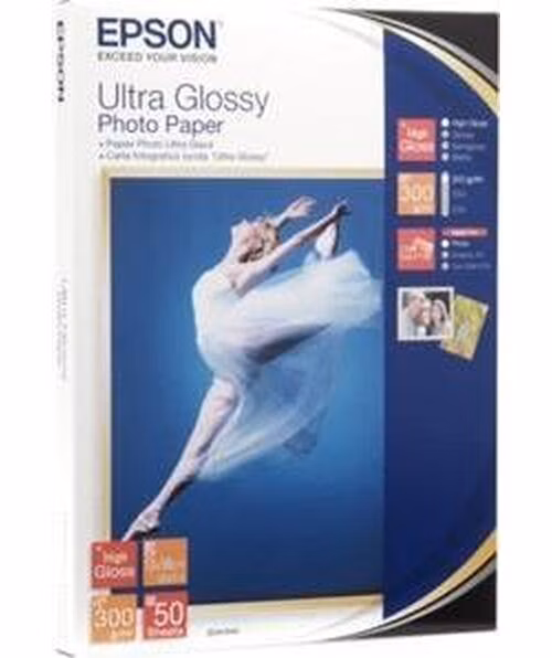 EPSON paper 10x15 - 300g/m2 - 50sheets - photo ultra glossy