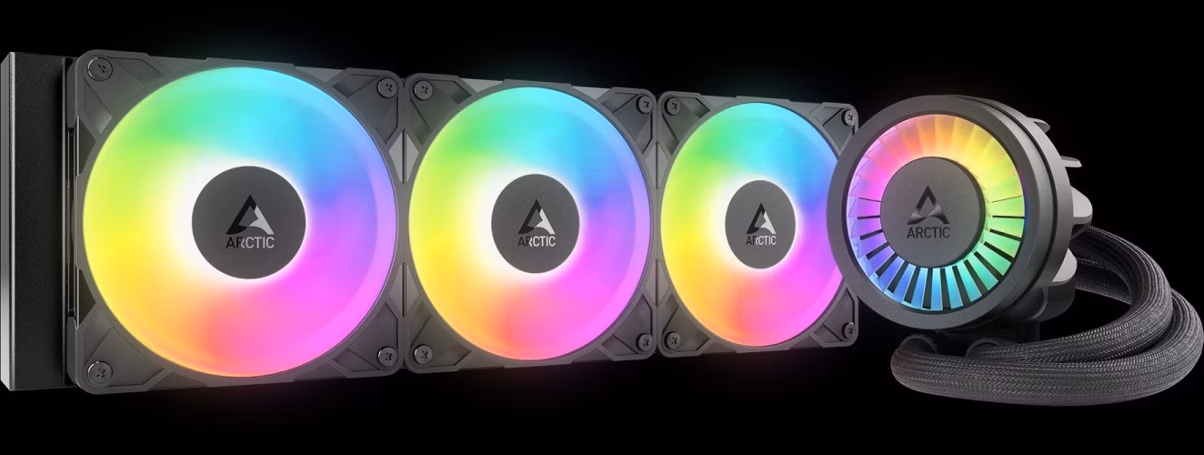 AKCE!!! - ARCTIC Liquid Freezer III Pro 360 A-RGB (Black) - Multikompatibilní vodní chladič CPU typu