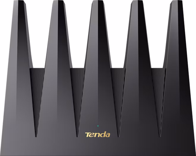 Tenda BE12 Pre BE7200 WiFi 7 Mesh Router, 2x 2.5G WAN/LAN, 3x 1G WAN/LAN, 7141 Mb/s, NFC, VPN