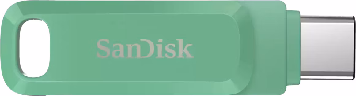 SanDisk Ultra Dual Drive Go/128GB/USB 3.2/USB-A + USB-C/Zelená