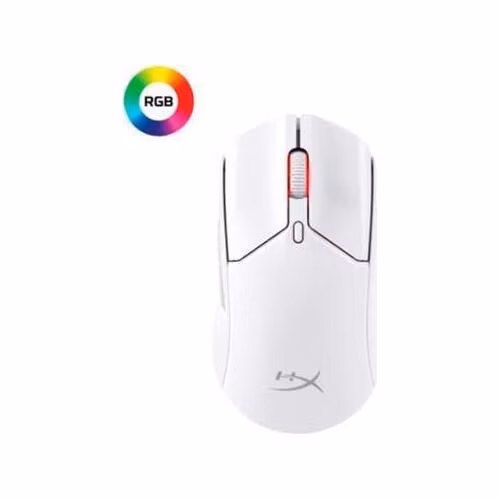 HyperX Pulsefire Haste 2 Bezdrátová herní myš (bílá)