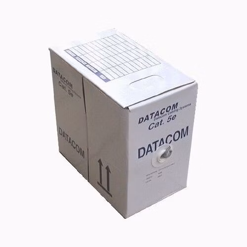 DATACOM kabel licna C5E UTP PVC 305m box žlutý