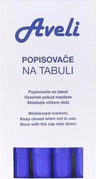 AVELI Popisovače sada modré