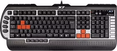 BAZAR - A4tech G800V, profesionální herní klávesnice, USB, CZ - Poškozený obal (Komplet)