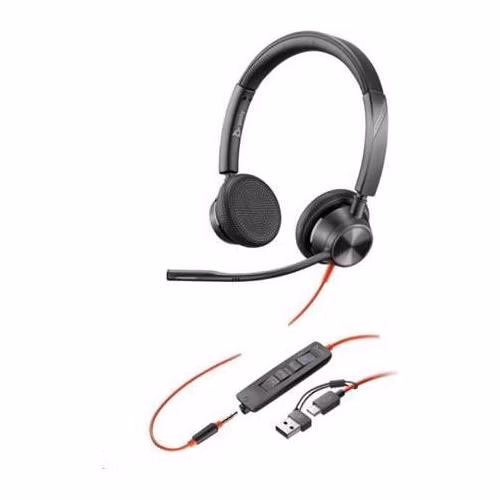 HP Poly BW 3325 USB-C HS +3.5mmP +USB-C/A