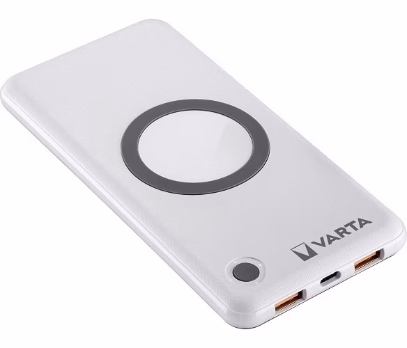 AVACOM Powerbanka VARTA 57913 10000mAh USB-C PD vstup a výstup, bezdrátové nabíjení Qi
