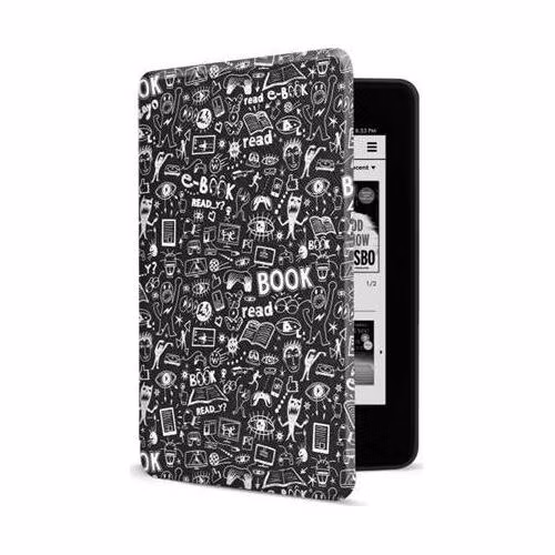 CONNECT IT Doodle pouzdro pro Amazon NEW Kindle Paperwhite 4 (2018), černé