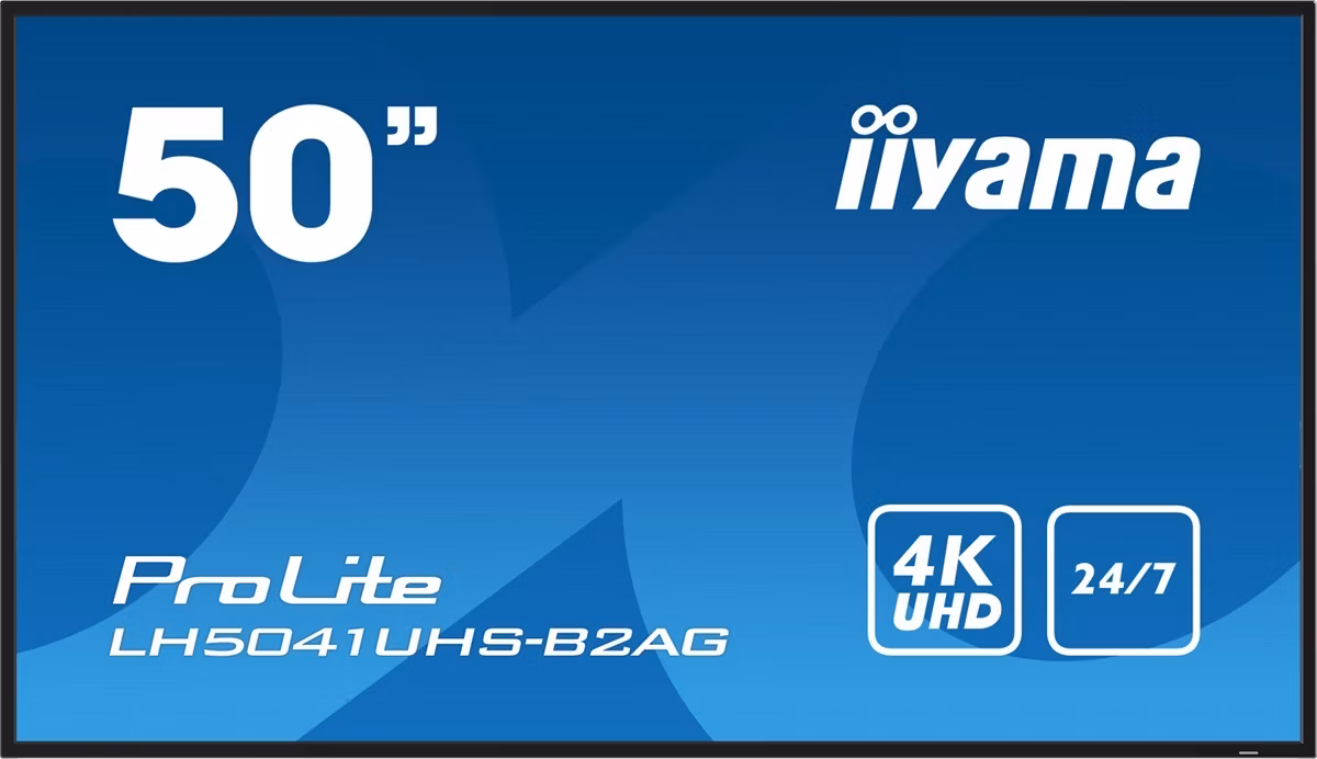 50" iiyama LH5041UHS-B2AG:VA,4K UHD,3xHDMI