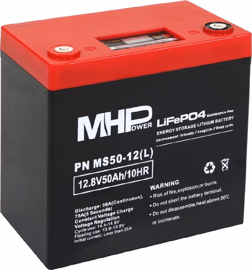 MHPower MS50-12(L) Lítium batéria LiFePO4 12V/50A