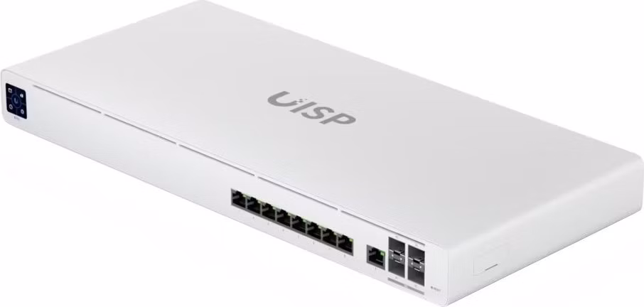 ROZBALENÉ - Ubiquiti UISP Router Pro - 9x GbE, 4x SFP+ port, fanless - Výprodej