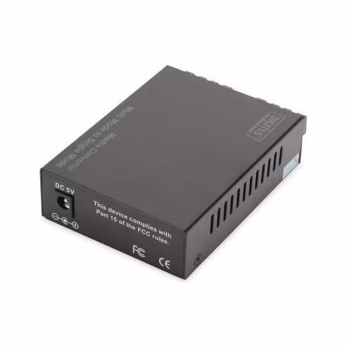 DIGITUS Professional Fast Ethernet Multimode/Singlemode Media Converter SC/SC