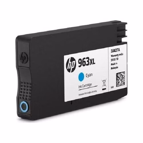 HP Ink Cartridge 963XL/High Yield Cyan/1600 stran