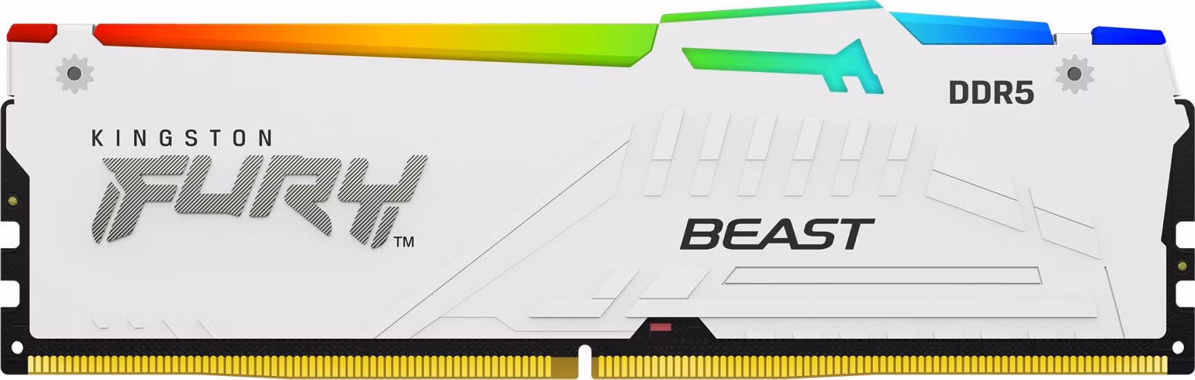 Kingston FURY Beast EXPO/DDR5/16GB/6800MHz/CL34/1x16GB/RGB/White