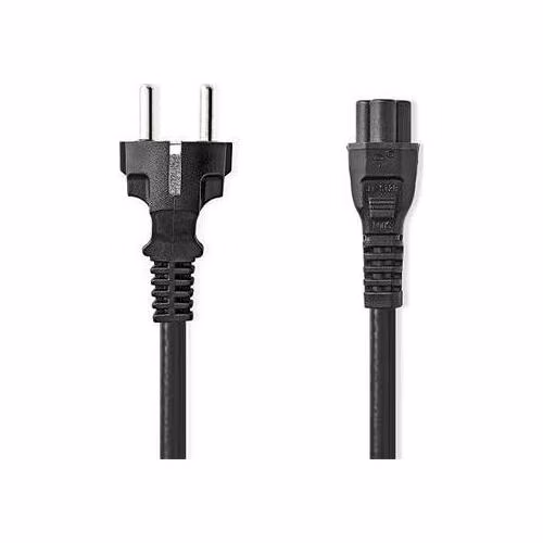 Nedis CEGL10130BK20 - Napájecí Kabel | Typ F Zástrčka | IEC-320-C5 | Přímý | Přímý | 2 m | Černá