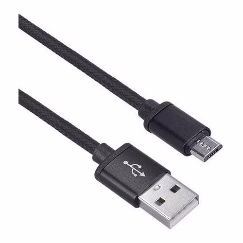 Solight USB kabel, USB 2.0 A konektor - USB B micro konektor, blistr, 1m
