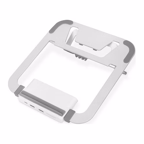 DIGITUS variabilní stojan na notebook s integrovanou dokovací stanicí USB-C ™, 8 portů