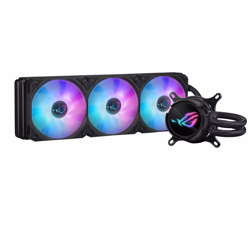 ASUS ROG STRIX LC III 360 ARGB kvapalinový chladič CPU, Aura Sync RGB, 360mm