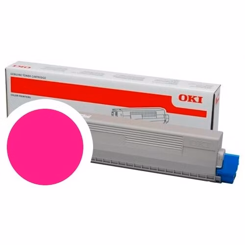 OKI originál tonerová kazeta / C824 / C834 / C844/ 5000 stran/ purpurová