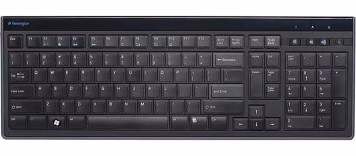 Kensington Keyboard AdvanceFit black UK