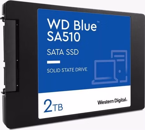 WD Blue SA510 SSD 2TB 2,5" SATA 560/520MBps