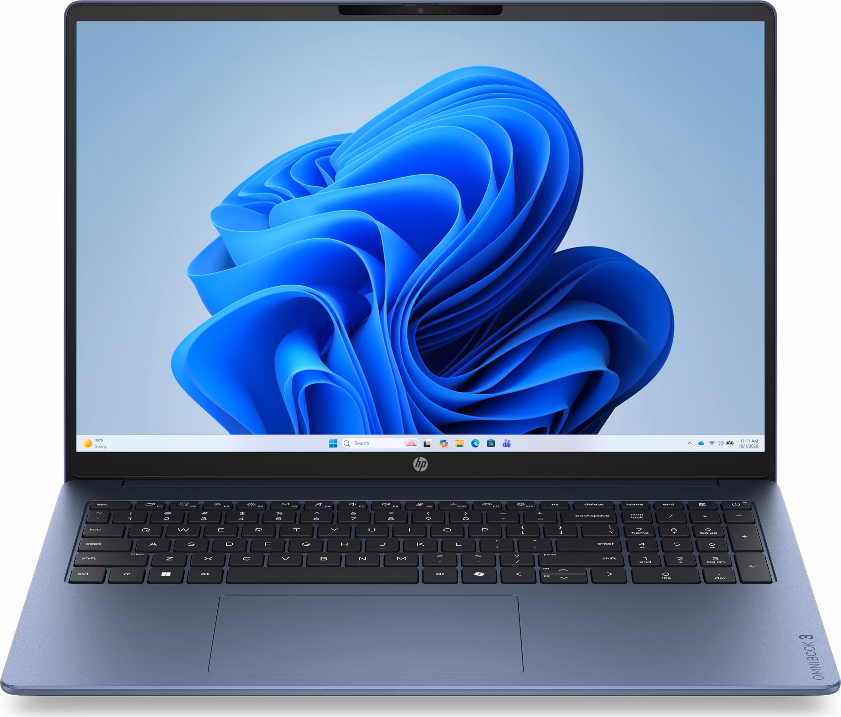 NTB HP OmniBook 3 16-bu0005ncx, Core 7-150U, 16" 1920x1200 IPS, 16GB DDR5, SSD 512GB, Win 11, 2Y Onsite, Xbox Game Pass